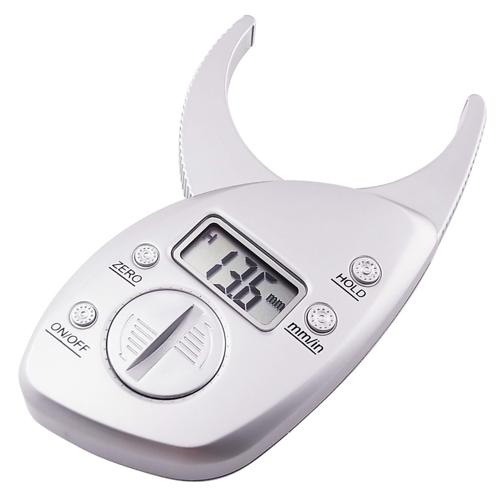 510-160 Digital Body Measuring Fat Caliper Measure mm inch Tool Body Fat Tester, Body Fat Monitors for Health Monitoring