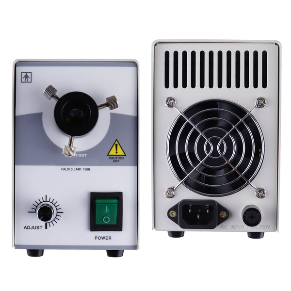 GX-301 Dual Metal Pipe Fiber Optic Halogen Illuminator