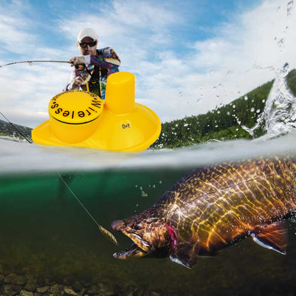 FF-218TPA LUCKY Handheld Fish Finder 45m (147.6ft) Depth Range Fishfinder Fish Detector Wireless Sonar Sensor Digital CSTN Display