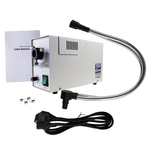 GX-301 Dual Metal Pipe Fiber Optic Halogen Illuminator