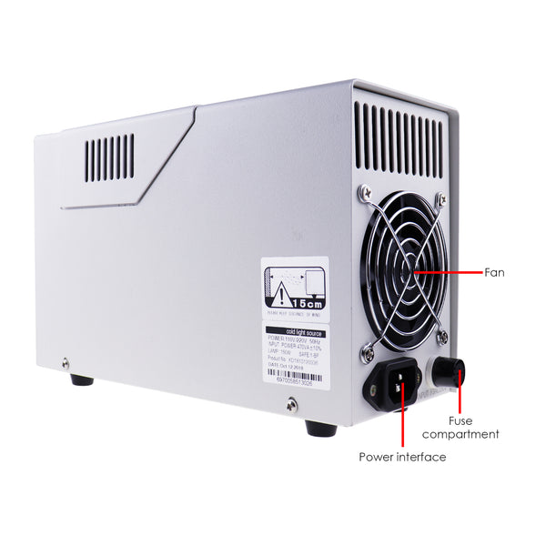 GX-301 Dual Metal Pipe Fiber Optic Halogen Illuminator