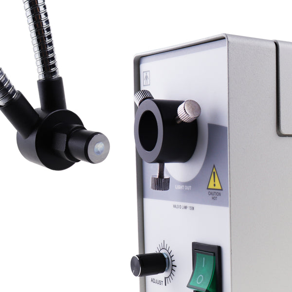 GX-301 Dual Metal Pipe Fiber Optic Halogen Illuminator