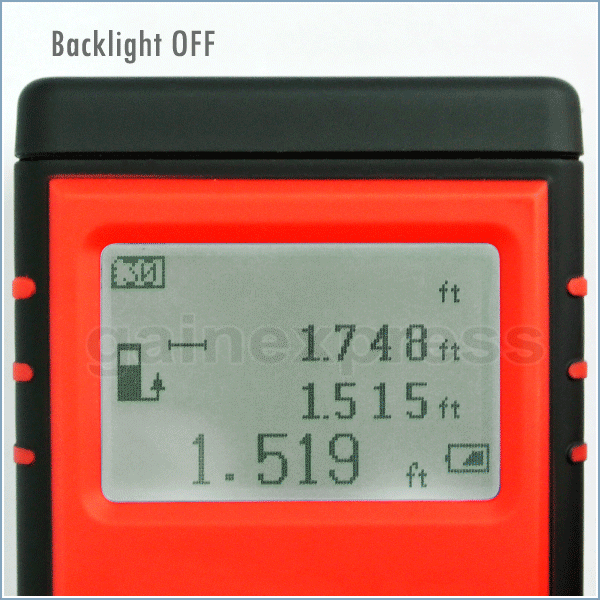 A02AR891 Laser Distance Meter Measure Area Volume 0.3 ~ 80m Range Finder