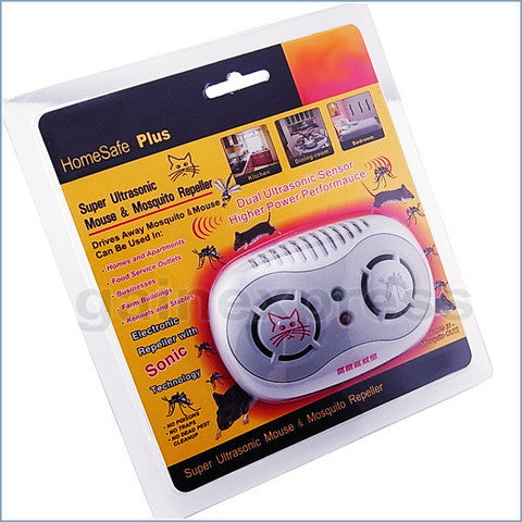 AR-166_220V Electronic Ultrasonic Mouse Mosquito Repeller 50/60Hz