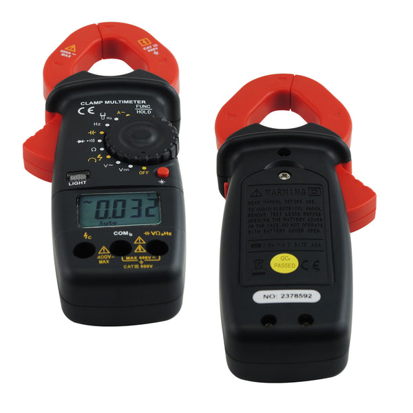 E04-033 Digital Clamp Meter Autorange Phase Sequence Test DC AC Voltage AC Current Diode