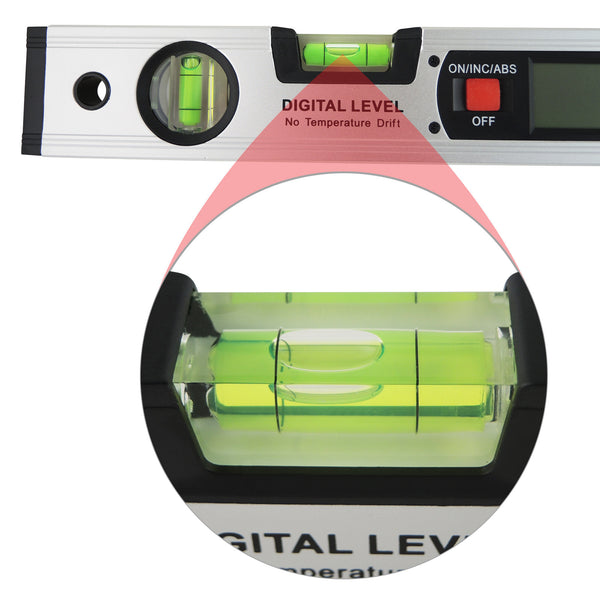 G0182105-JY4 Digital Level Inclinometer Angle Finder Spirit Level 360° with Magnets