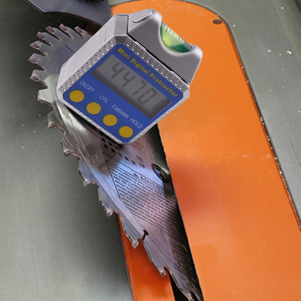 810-100SS Level Bevel Box Digital Angle Finder Gauge Spirit Level/Bubble with Magnets, Inclinometer, Mini Protractor with Absolute, Relative & Always Upright Readings