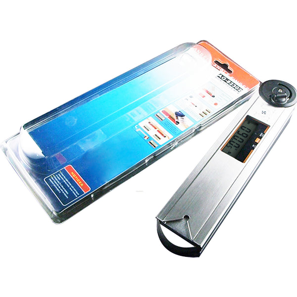 AG-82302 Digital Angle Finder / Protractor Tool with Spirit Level 0 ~ 360° Measuring Range 0.1° Accuracy