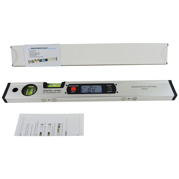 G0182105-JY4 Digital Level Inclinometer Angle Finder Spirit Level 360° with Magnets