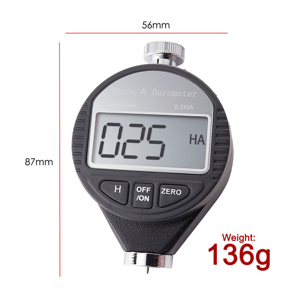 560-10A Shore A Digital Hardness Meter Durometer 0~100HA, Rubber Tire