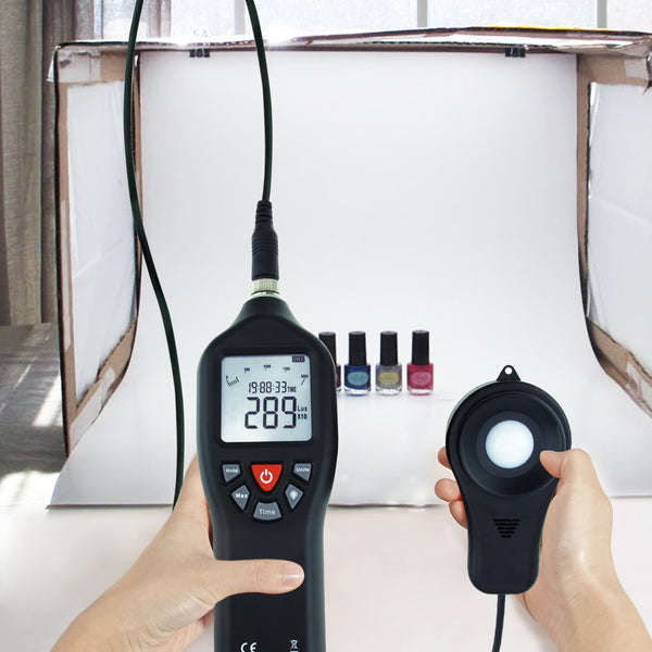 LUX-28 Digital Light Lux Meter Instrument Measurement Range 0 to 200,000 Lux Portable Auto Ranging Tool