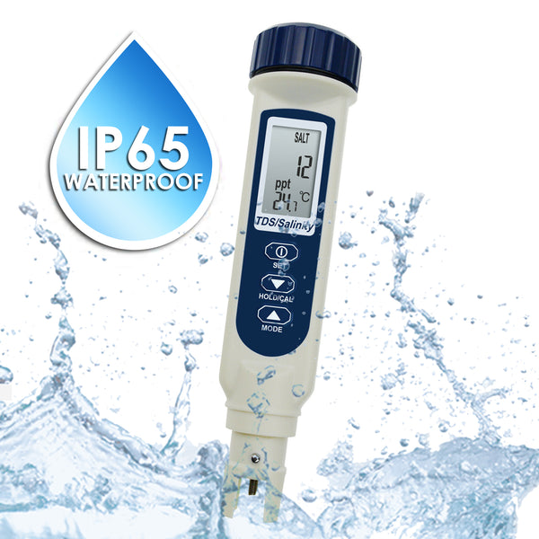 837-3 Pentype TDS / Salinity / Temperature Tester Water Quality Meter with ATC