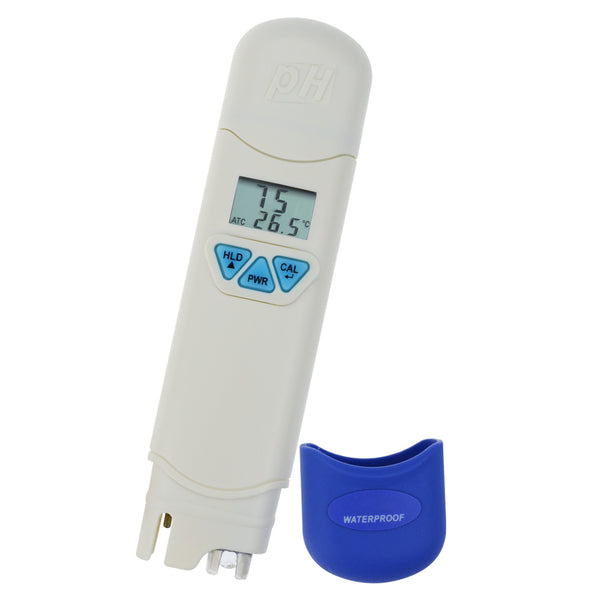 PH868-1 Waterproof pH meter w/ Temperature + Auto Calibration