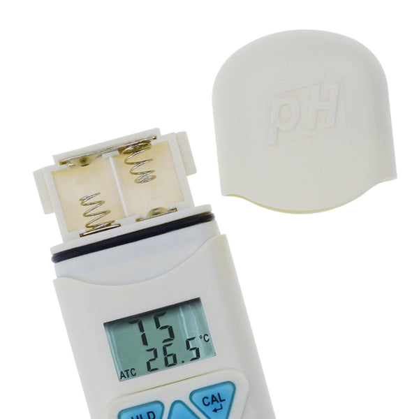 PH868-1 Waterproof pH meter w/ Temperature + Auto Calibration