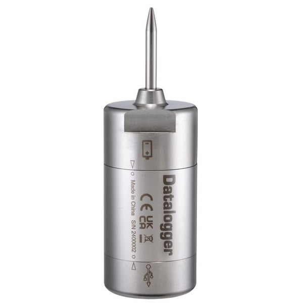 88170 High-Temp Data Logger with PDF Report PT1000 Sensor, IP68 Waterproof, Auto-Generates Graphs & Excel