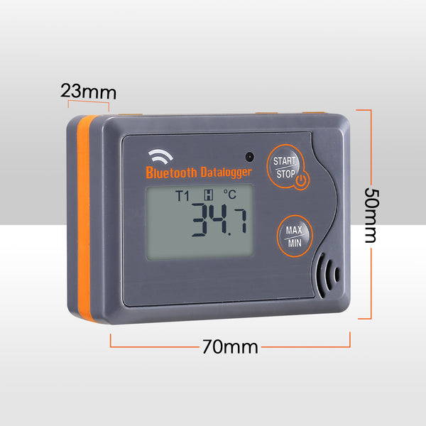 88363 Digital Thermo-hygrometer PDF Excel Report Colored LED with Wireless Bluetooth Datalogger Barometric Humidity Temperature Meter