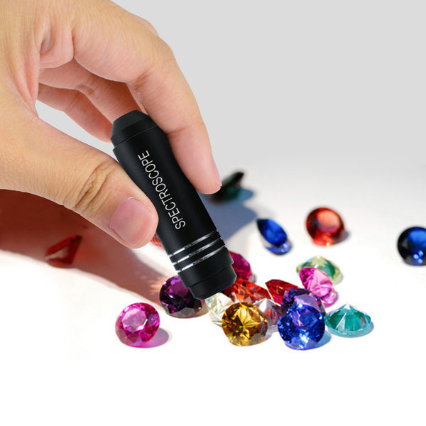 CLMG-7205 Pocket Diffraction Grating Gemological Spectroscope Gem Stone Jeweller Tool