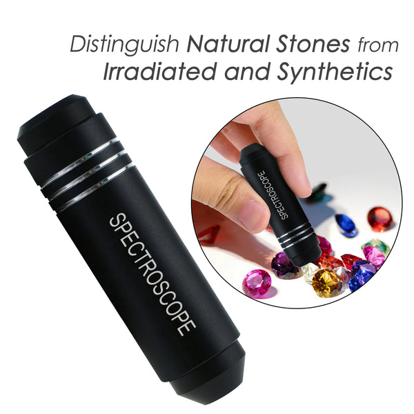 CLMG-7205 Pocket Diffraction Grating Gemological Spectroscope Gem Stone Jeweller Tool