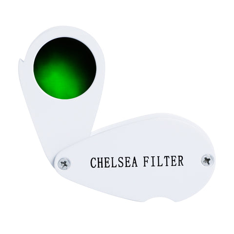 CLMG-7301 Chelsea Filter Mini Gemstone Tool 21mm Lens Diameter with Glass Filter Foldable Design Heavy Duty