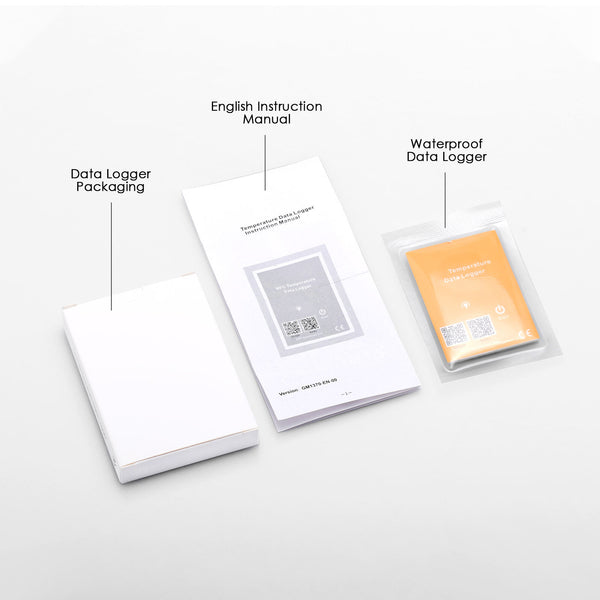 DLG-477 CE Approved IP67 Waterproof 4000 Sets Data NFC Temperature Datalogger Wireless Data Logger Temperature Recorder for Cold Chain