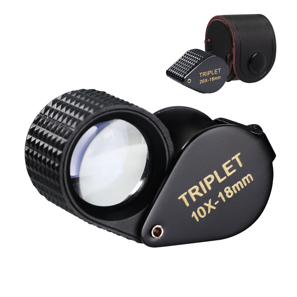10x & 20x Jeweler's Loupe Magnifier - Dual Lens Pocket Loupe, Fast Shipping From Victoria