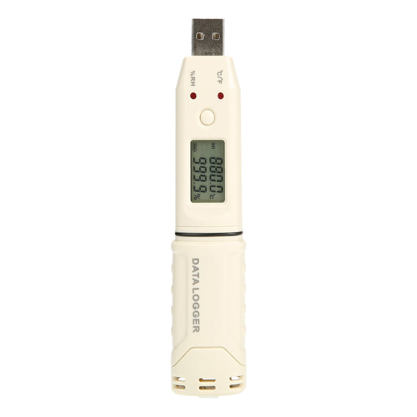 GM1365 Pentype USB Flash Disk Thermometer with Data Recorder Digital Temperature and Humidity Datalogger for Research