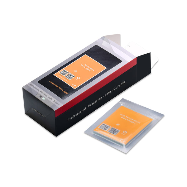 DLG-477 CE Approved IP67 Waterproof 4000 Sets Data NFC Temperature Datalogger Wireless Data Logger Temperature Recorder for Cold Chain