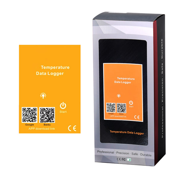 DLG-477 CE Approved IP67 Waterproof 4000 Sets Data NFC Temperature Datalogger Wireless Data Logger Temperature Recorder for Cold Chain