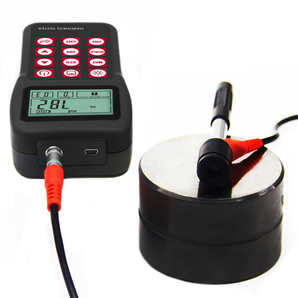 Mitech MH180 Portable Handheld  Leeb Hardness Tester Meter Gauge 170～960 HLD with 100 Group Data Memory LCD EL background light Support Micro printer