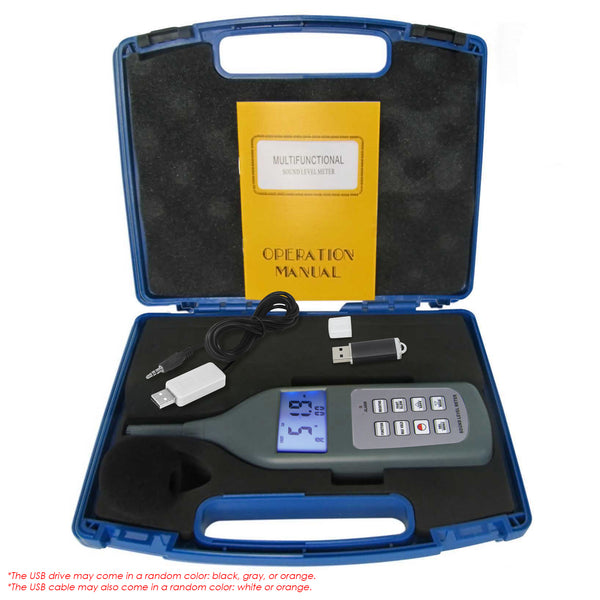 SL-5868P-CD Sound Level Meter with RS-232C Software CD