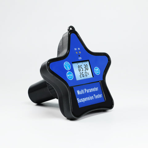 WQM-560 Floating Water Quality Tester 9-in-1 pH ORP Chlorine EC CF TDS Salt S.G. Temp, Smart Tuya App Compatible with iOS & Android, 24/7 Auto Water Monitoring for Aquariums, Pools, Hot Tubs, Spas & Hydroponics