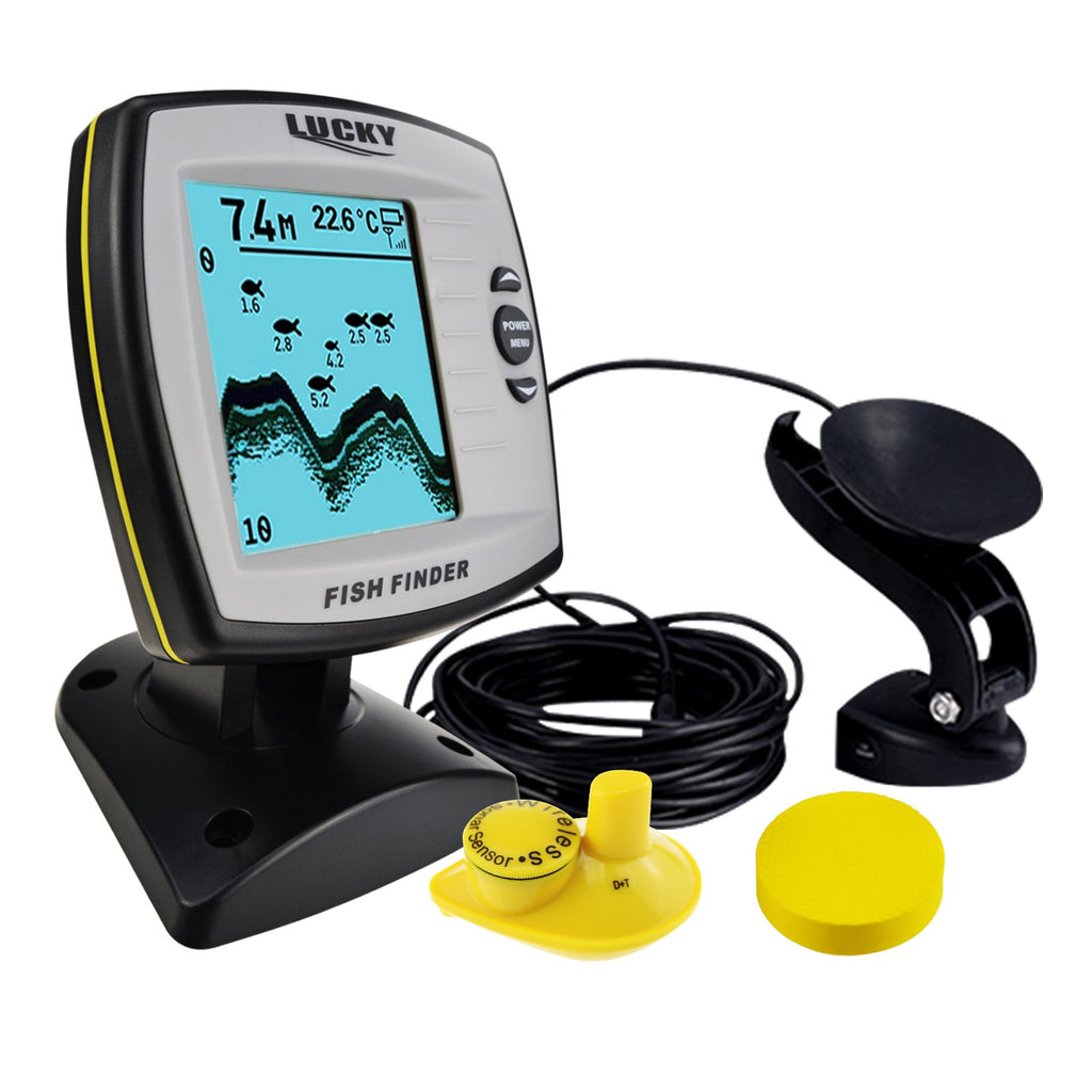 lucky fish finders FF-918N2 LUCKY 2-in-1 Fish Finder 100m(Wired)/60m(Wireless) Depth Soun – Gain Express Wholesale Deals