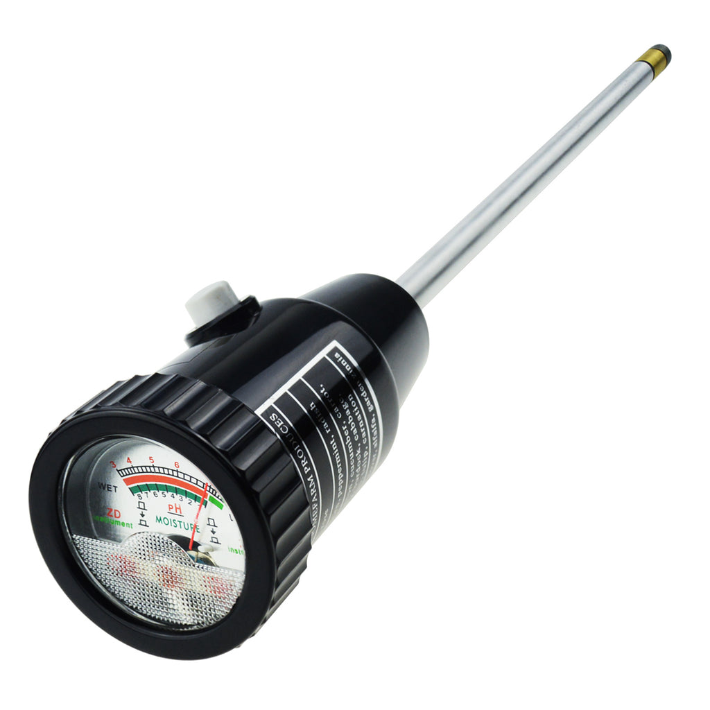 gain express soil ph & moisture meter ZD-06 Soil pH & Moisture Tester Meter with 295mm Long Electrode Probe – Gain Express Wholesale Deals