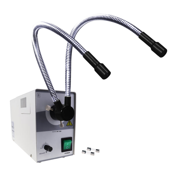 GX-301 Dual Metal Pipe Fiber Optic Halogen Illuminator