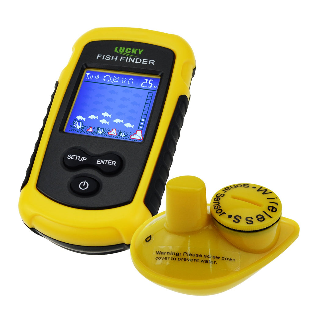 Lucky FFCW-1108-1 Wireless Fish Finder Backlight Night Day Ice Turbid – Gain Express Wholesale Deals
