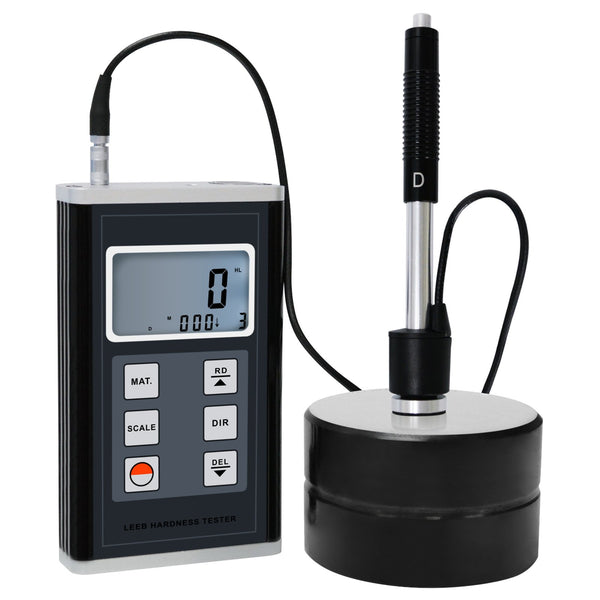 HM-6580 Leeb Hardness Meter Tester 170-960 HLD Metals Durometer D Type Impact Measurement Gauge
