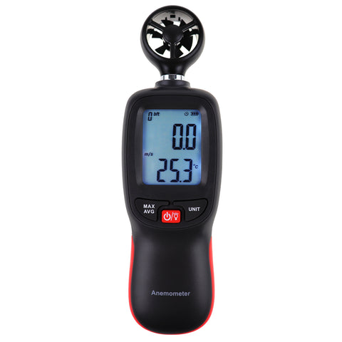 ANE-271 Anemometer Wind Speed Meter Temperature Air Velocity Wind Chill w/ Data Recording