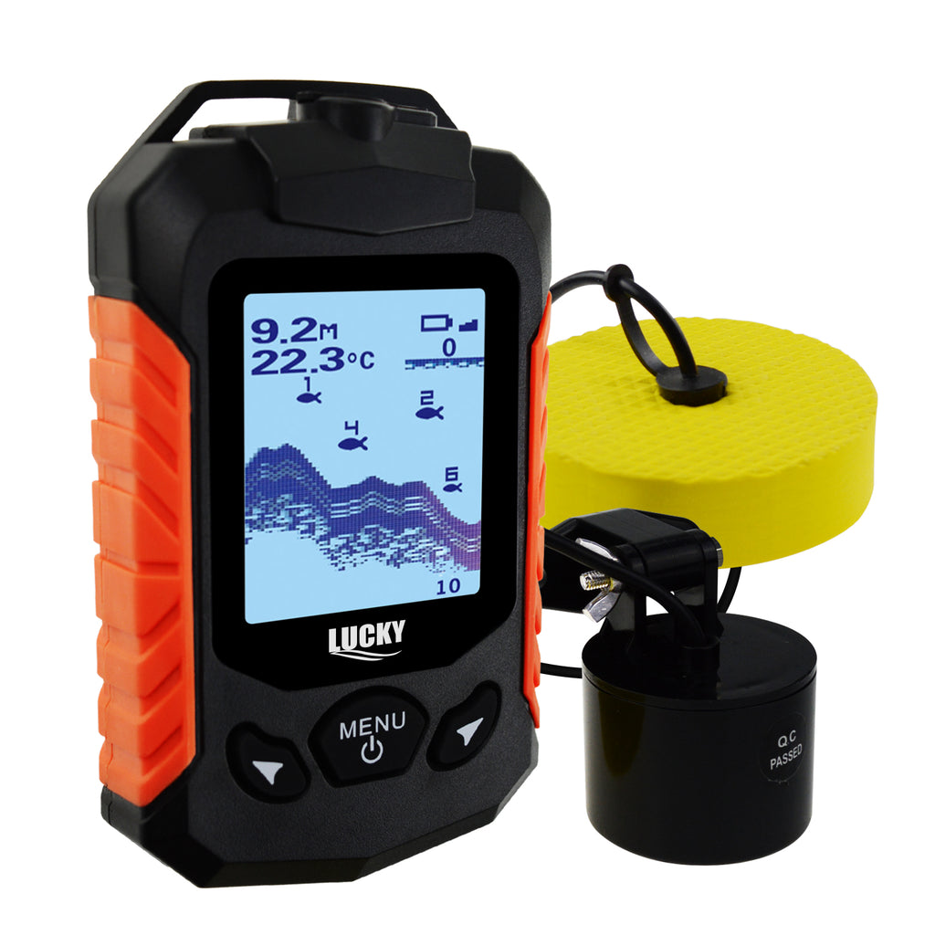 FF-168D LUCKY Portable Fish Finder 100m (328ft) Depth Range Fishfinder Gain Express Wholesale Deals FF-168D LUCKY Portable Fish Finder 100m (328ft) Depth Range Fishfinder Gain Express Wholesale Deals
