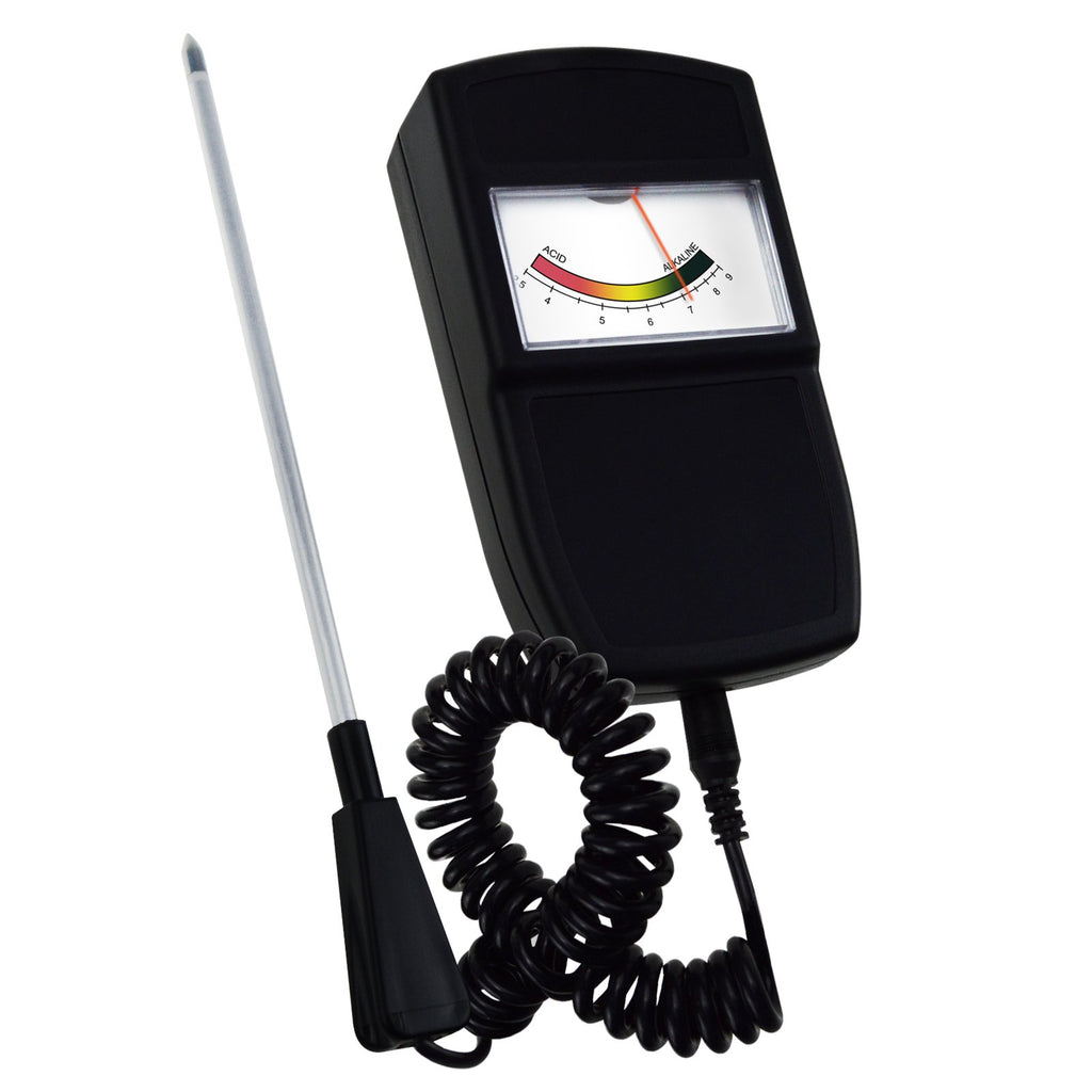SQM-258 Pointer Type Soil pH Meter Tester Sensor with Detachable Probe