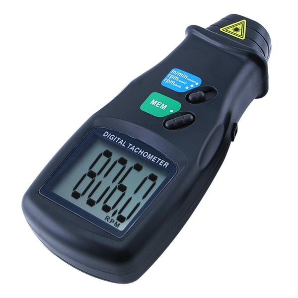 DT-6236B 2in1 Digital Laser Photo Tachometer Non & Contact RPM