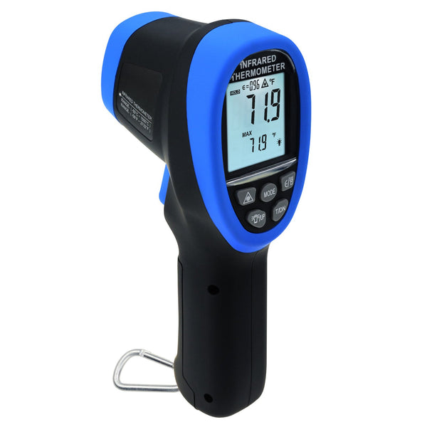 THE-219 Dual Laser IR Infrared Thermometer -50~1500°C (-58°F~ 2732°F), 30:1 DS