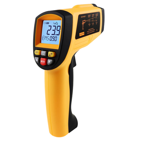 THE-266 Lasergrip Non-Contact Laser Infrared Thermometer -30℃~1500℃ (-22℉~2732℉)