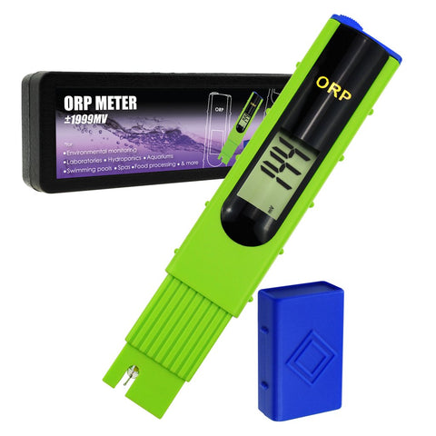 ORP-228 ORP Redox Meter Tester -1999~1999mV, 1-point Calibration, Aquariums, Swimming Pools, Water Quality Tester