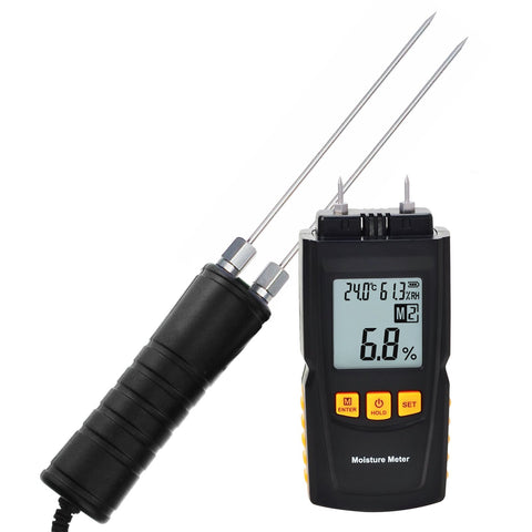 Digital Humidity Temperature with Wet Bulb Temperature Meter Tester – Gain  Express