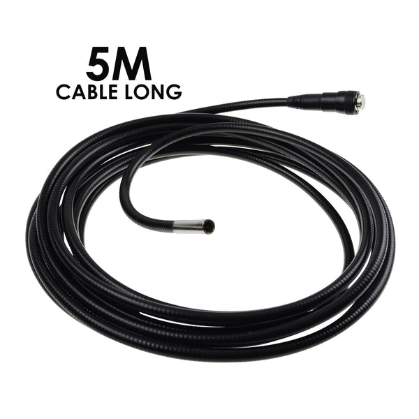 N04NTS300_5M Industrial Endoscope 5M Cable Borescope Video Inspection HD Camera 4.5" Color LCD Monitor