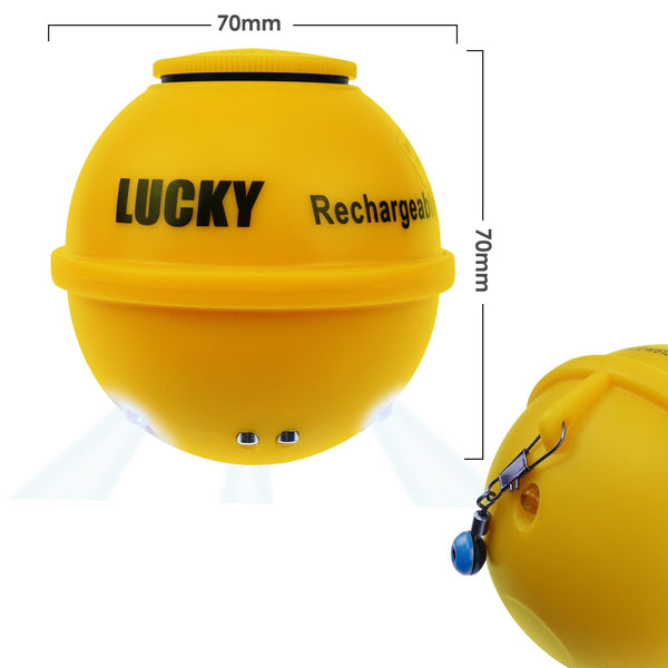 FFW-718LA Lucky Wireless Fish Finder Rechargeable Locator 45M Depth 150M Wireless Sonar Sensor