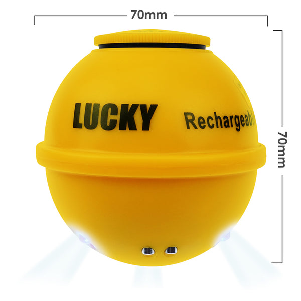 FF-1108-1CLA LUCKY 100M (328ft) Wireless & 45M (147ft) Wired Sonar Color Fish Finder 90° Beam Angle