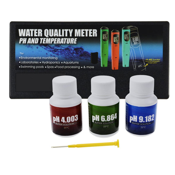 PH-0093 Digital Pen-type pH Meter Tester Thermometer Temperature 0.00-14.00 pH range