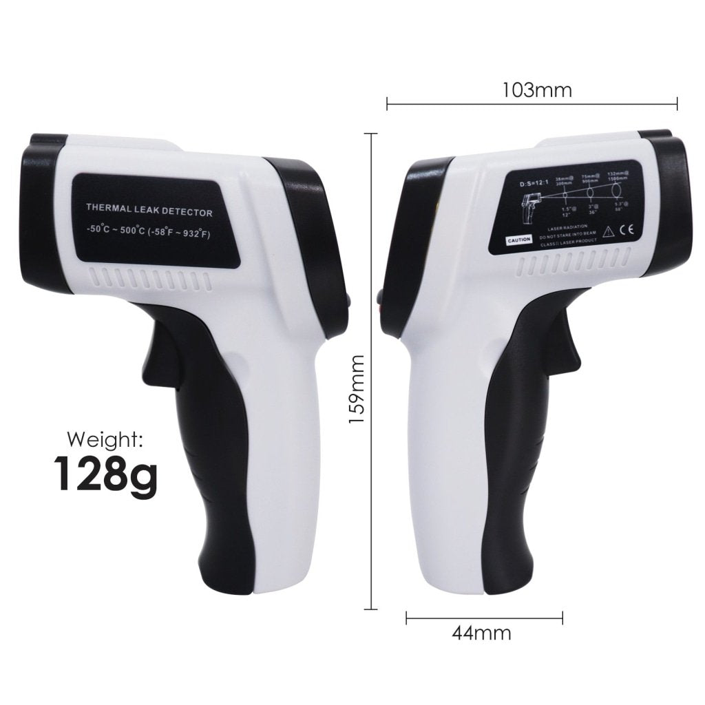 Lasergrip 2-in 1 Thermal Leak Detector Non-contact Infrared Thermometer  -50℃~550℃ (-58℉~1382℉) – Gain Express Wholesale Deals
