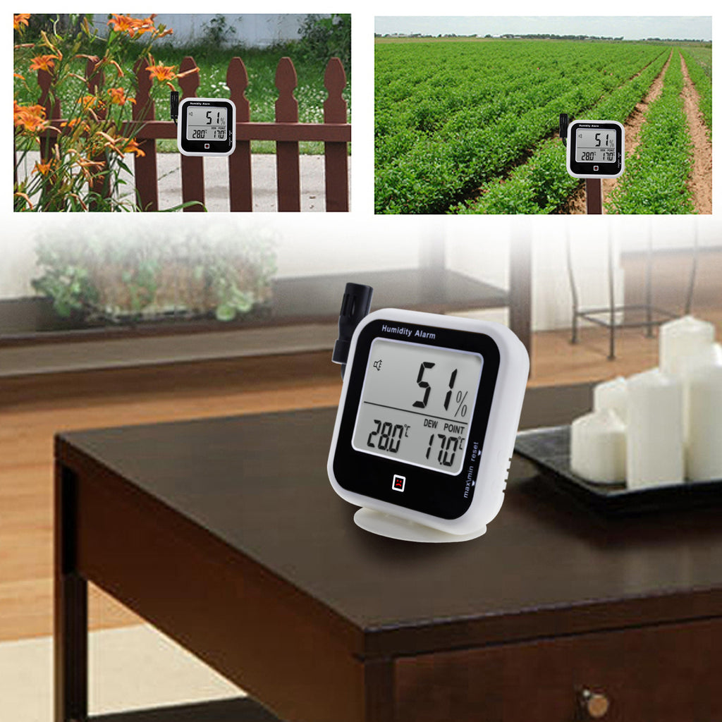 VA-8010 Digital Air Temperature Humidity Meter Thermometer °C / °F Tes –  Gain Express Wholesale Deals